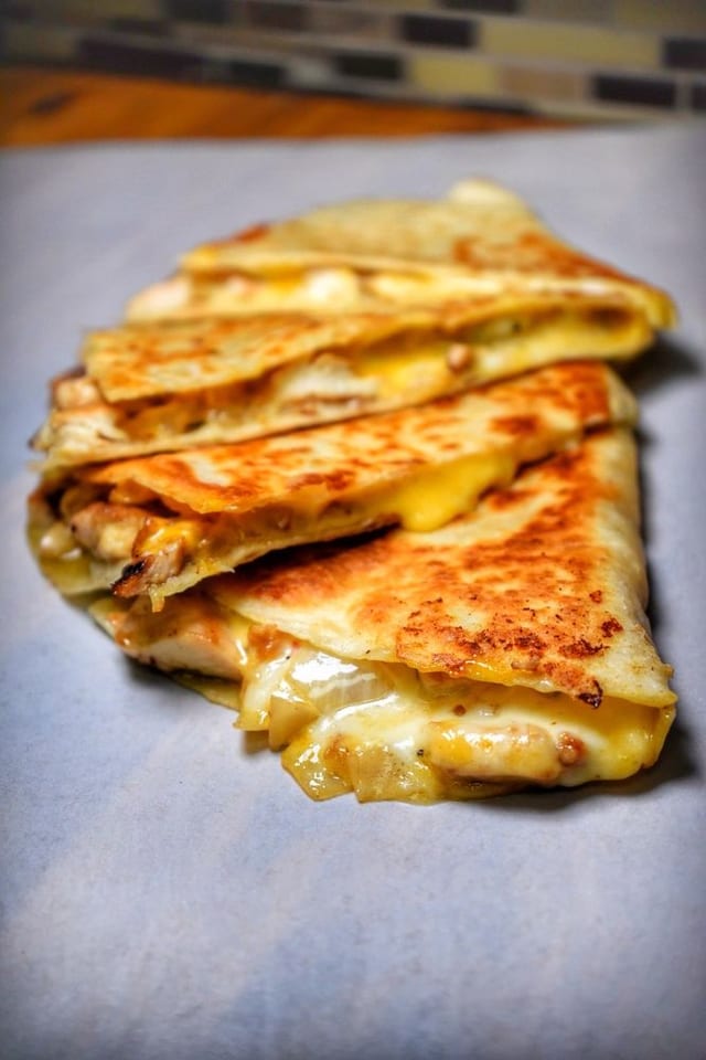 15. Chicken Quesadilla.