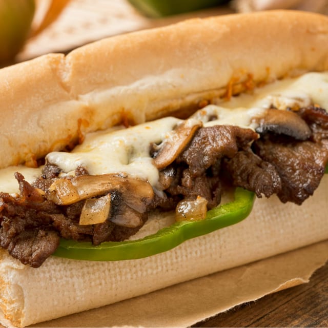Build Your Own  Cheesesteak Heroes.